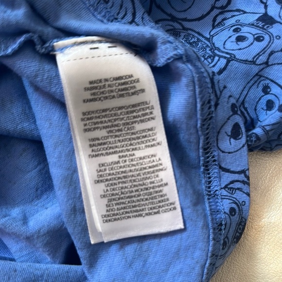 Polo by Ralph Lauren Kids Blue Graphic T-Shirt - Picture 6 of 6